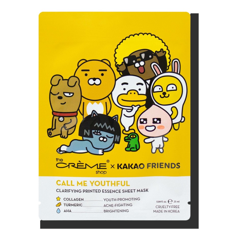 * The Creme Shop Best Price Kakao Friends Call Me Youthful Printed Essence Sheet Mask Online