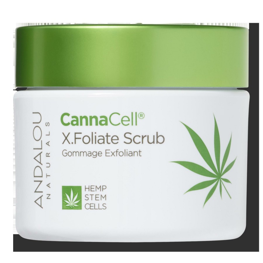 * Andalou Naturals Exclusive Cannacell X.Foliate Scrub New