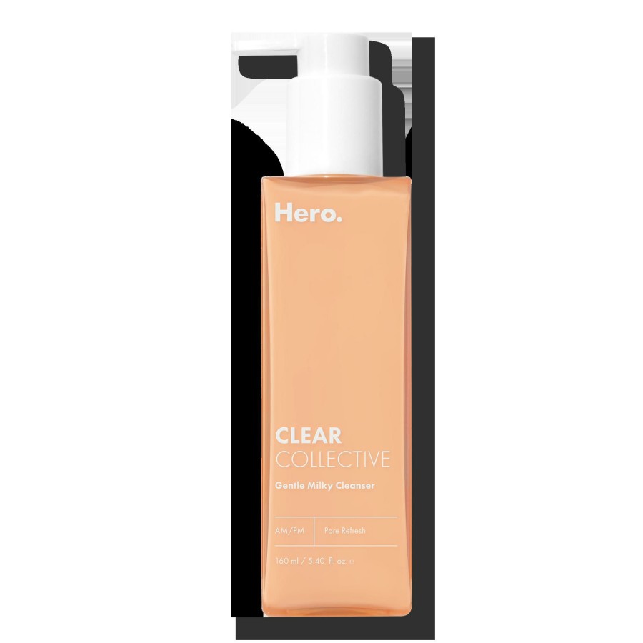 * Hero Cosmetics Hot Sale Gentle Milky Pore-Clarifying Cleanser For Sensitive Acne Prone Skin Clearance