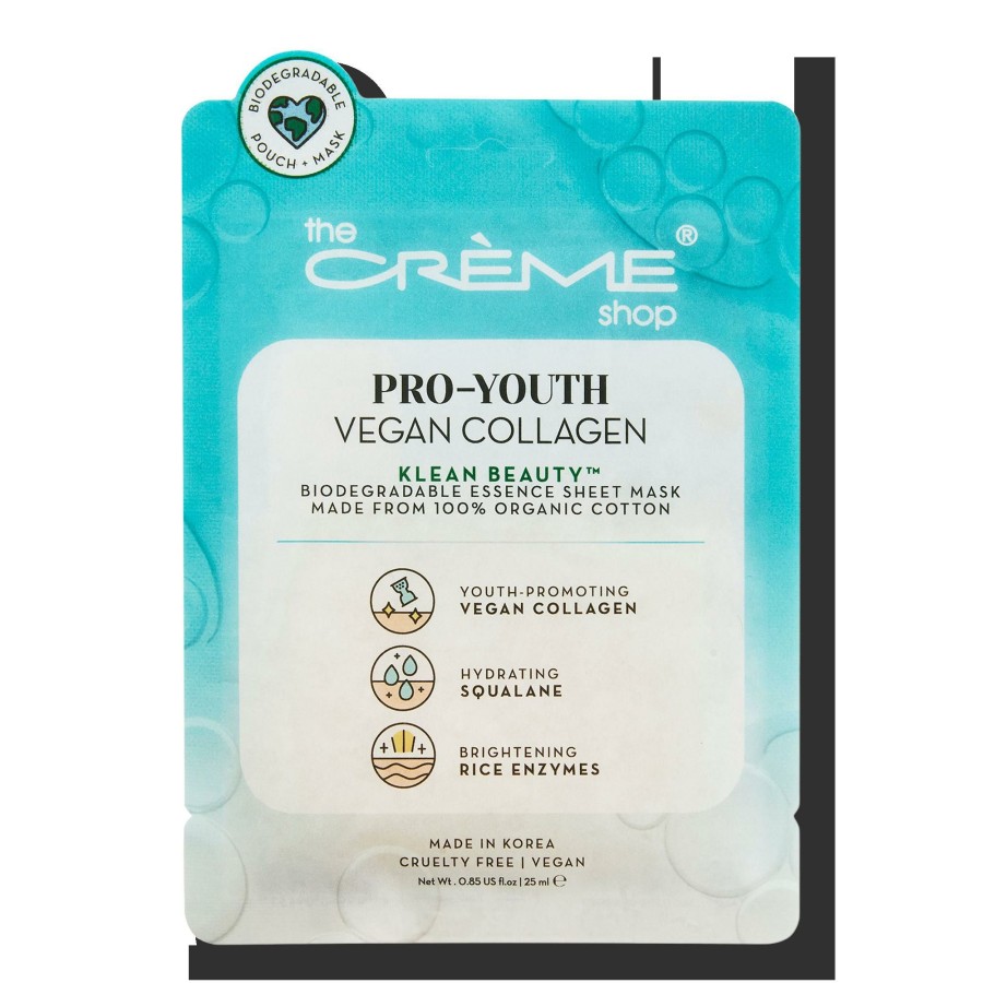 * The Creme Shop Free Delivery Klean Beauty Essence Sheet Mask Clearance