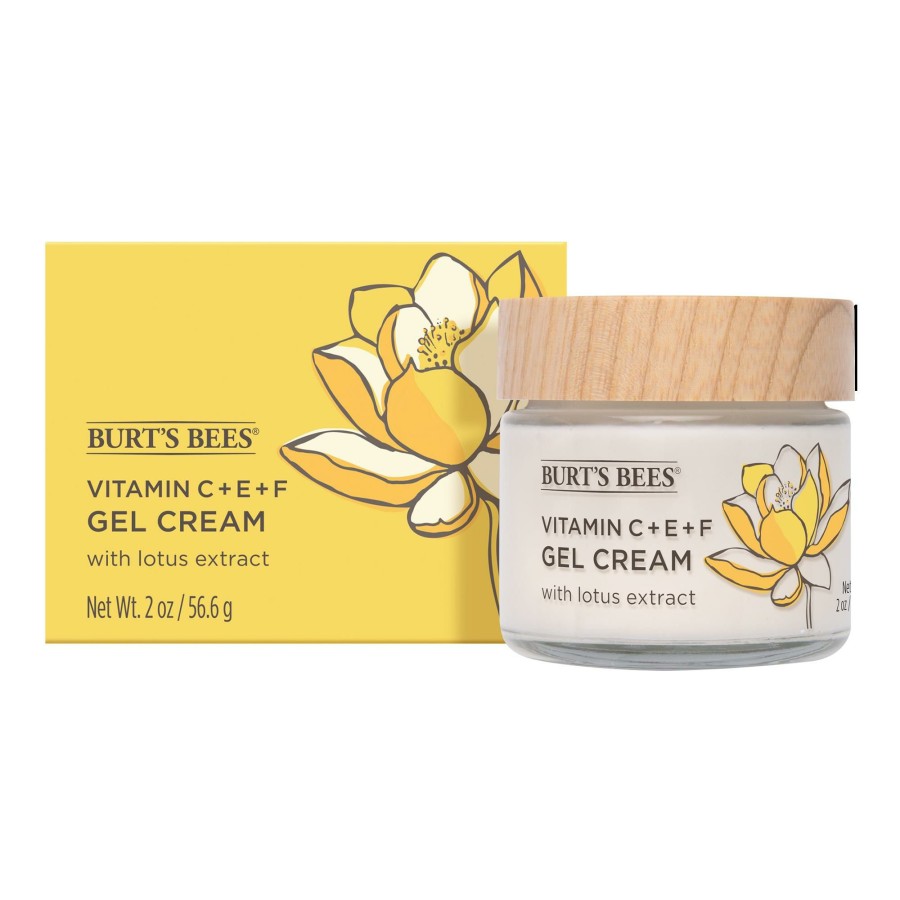 * Burt'S Bees Flash Sale Vitamin C + E + F Gel Cream With Lotus Extract Best