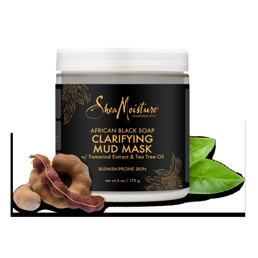 * Sheamoisture Online Sales African Black Soap Clarifying Mud Mask Clearance