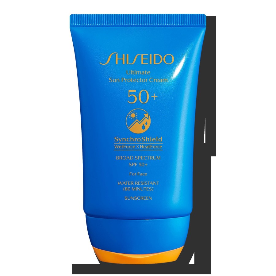 * Shiseido Best Price Travel Size Ultimate Sun Protector Cream Spf 50+ Sunscreen New