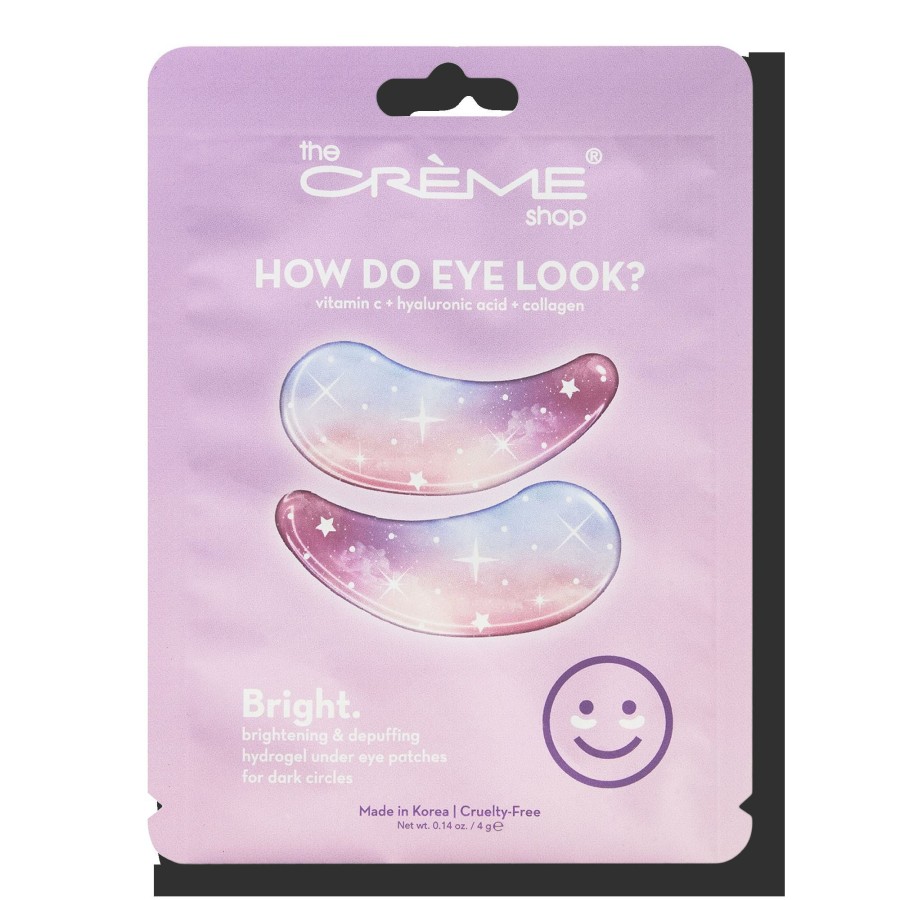 * The Creme Shop Large Choice How Do Eye Look? Bright Galaxy Vegan Hydrogel Under Eye Patches New