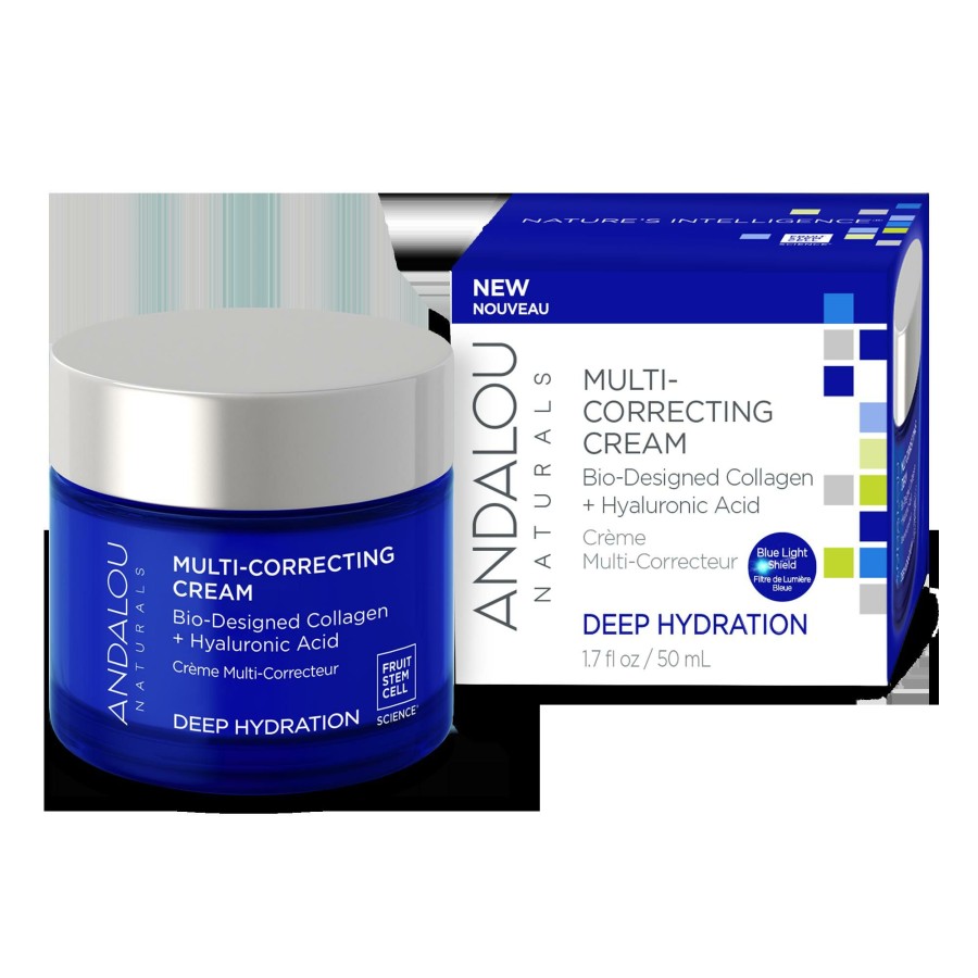 * Andalou Naturals Flash Sale Deep Hydration Multi-Correcting Cream Hot