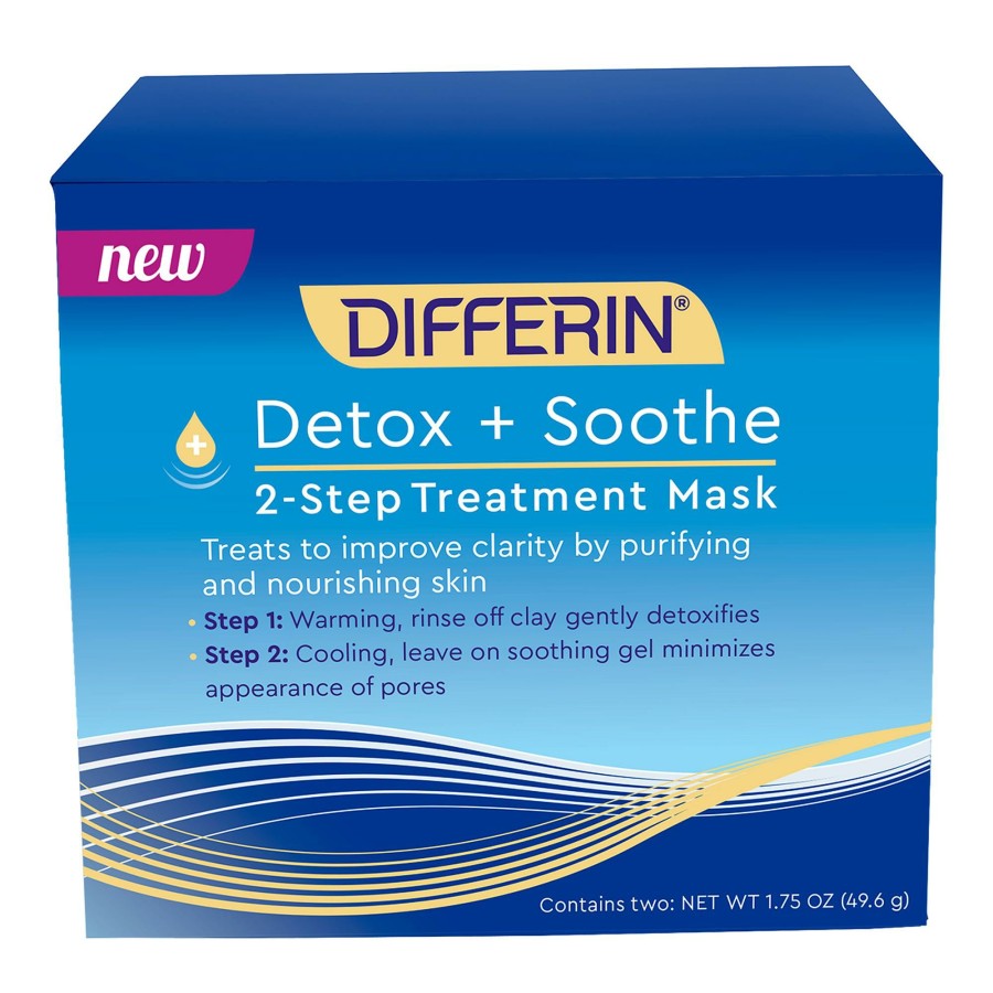 * Differin Exclusive Detox + Soothe 2-Step Treatment Mask Best