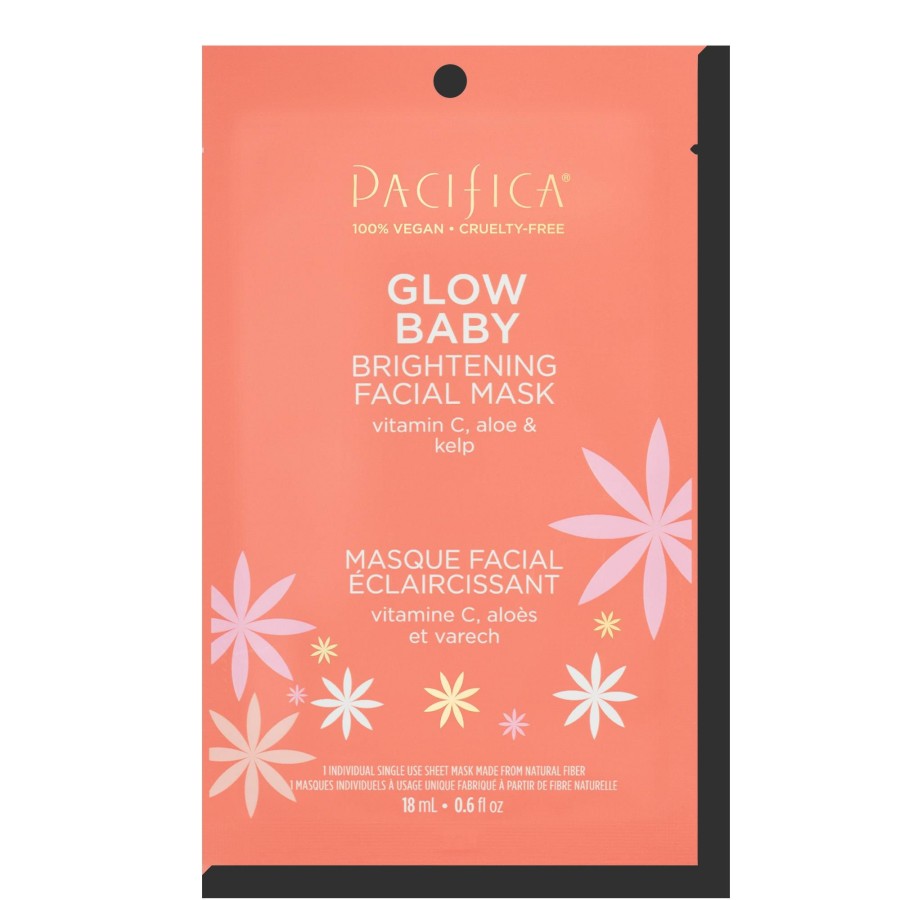 * Pacifica New Arrivals Glow Baby Vitamin C Brightening Facial Mask Online