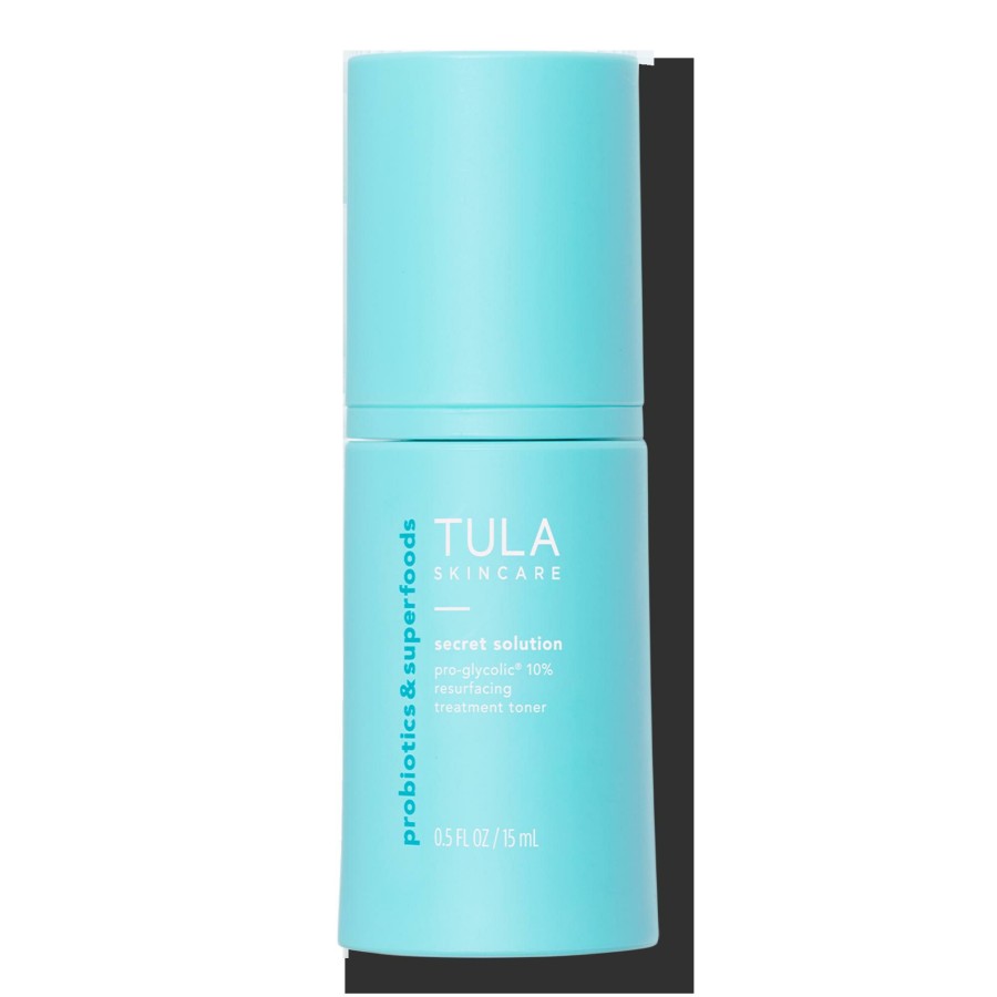 * Tula Original Mini Secret Solution Pro-Glycolic 10% Resurfacing Treatment Toner Best