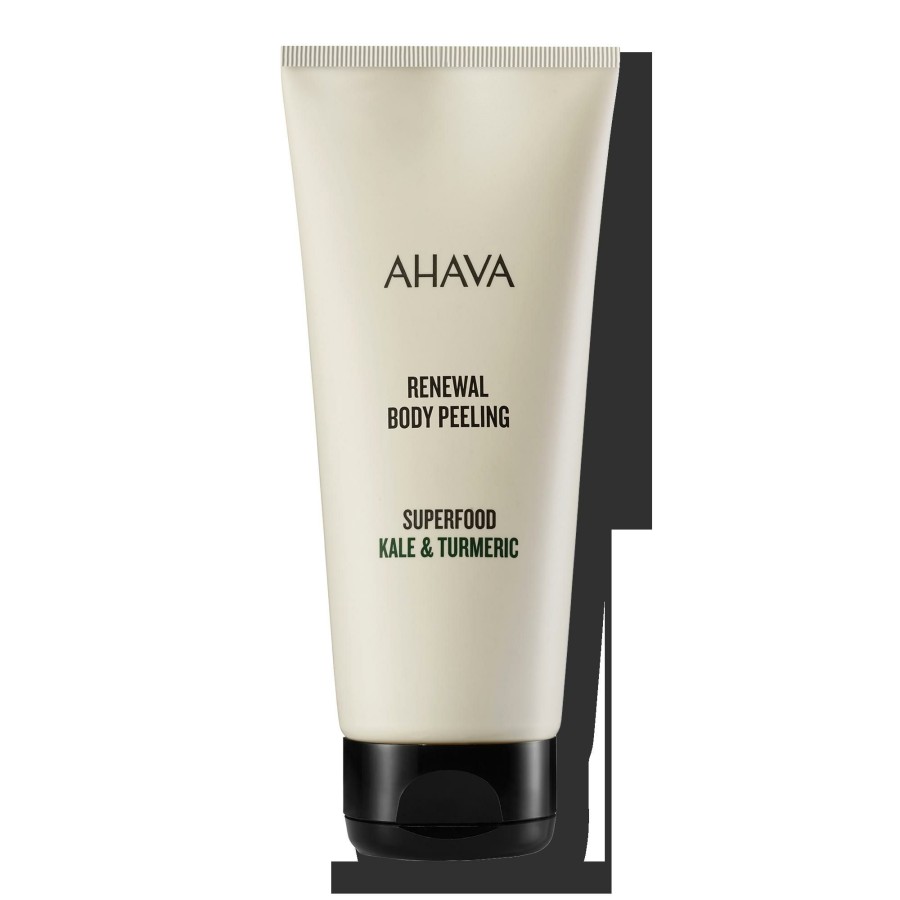 * Ahava Hot Sale Superfood Renewal Body Peeling Kale & Turmeric Online