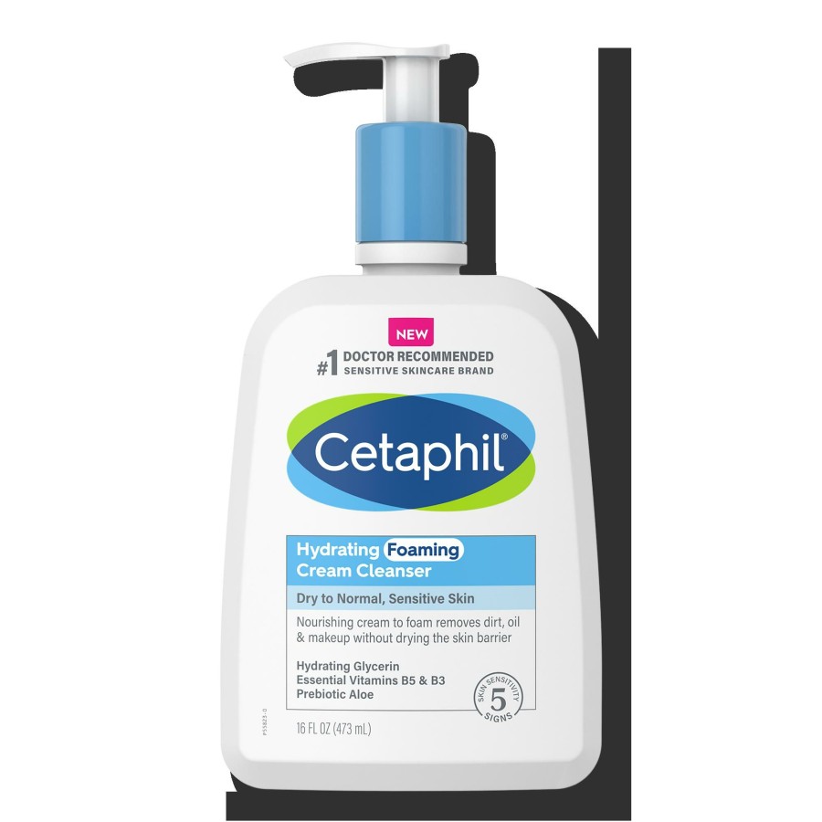 * Cetaphil Flash Sale Hydrating Foaming Cream Cleanser Best