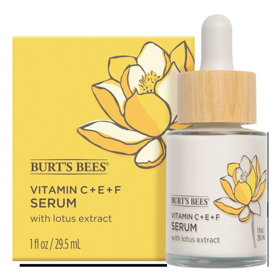 * Burt'S Bees Hot Sale Vitamin C + E + F Serum With Lotus Extract Hot