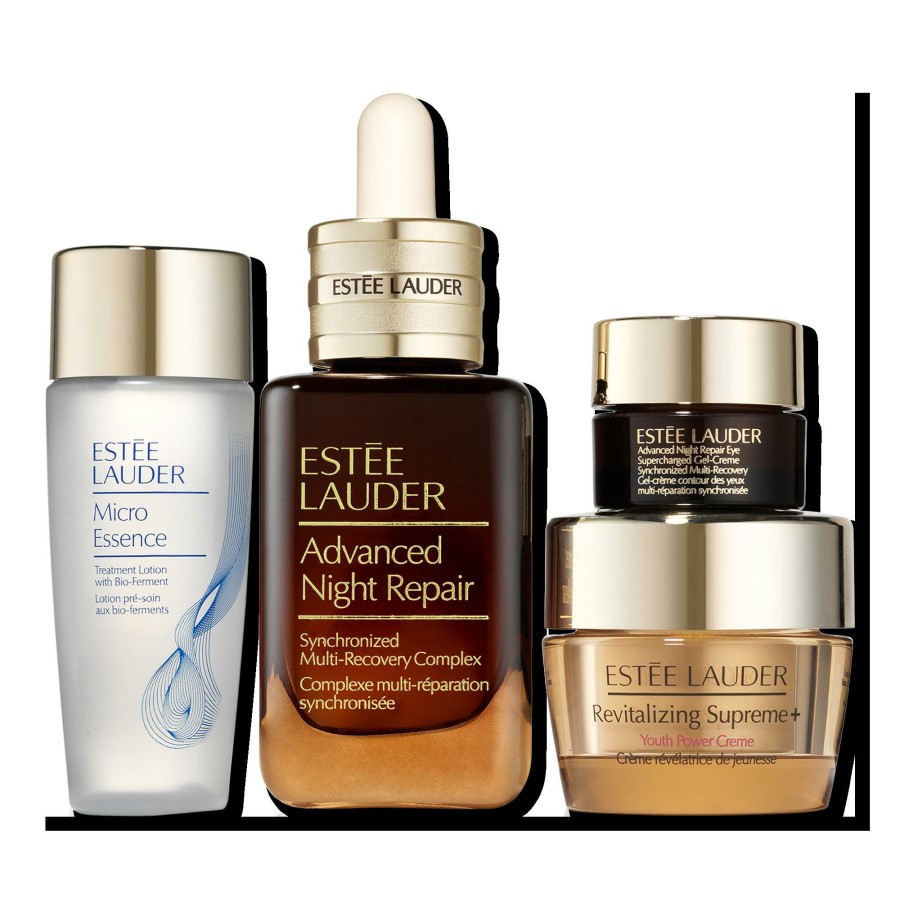 * Estee Lauder Bargain Sale Nighttime Necessities Repair + Lift + Hydrate Set New