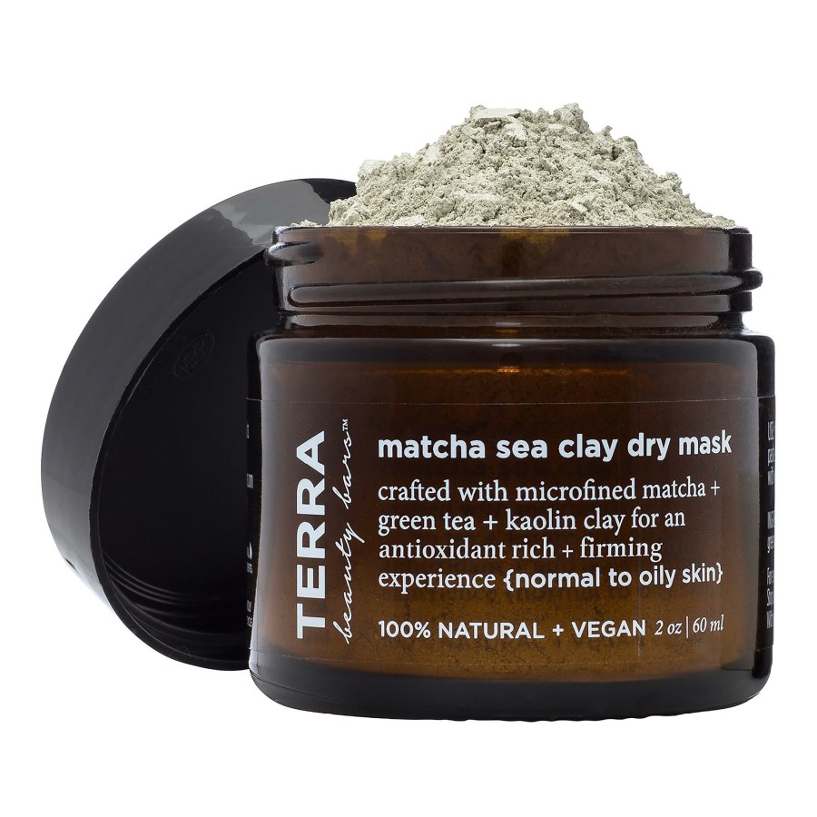 * Terra Beauty Bars Hot Sale Matcha Sea Clay Dry Mask Best