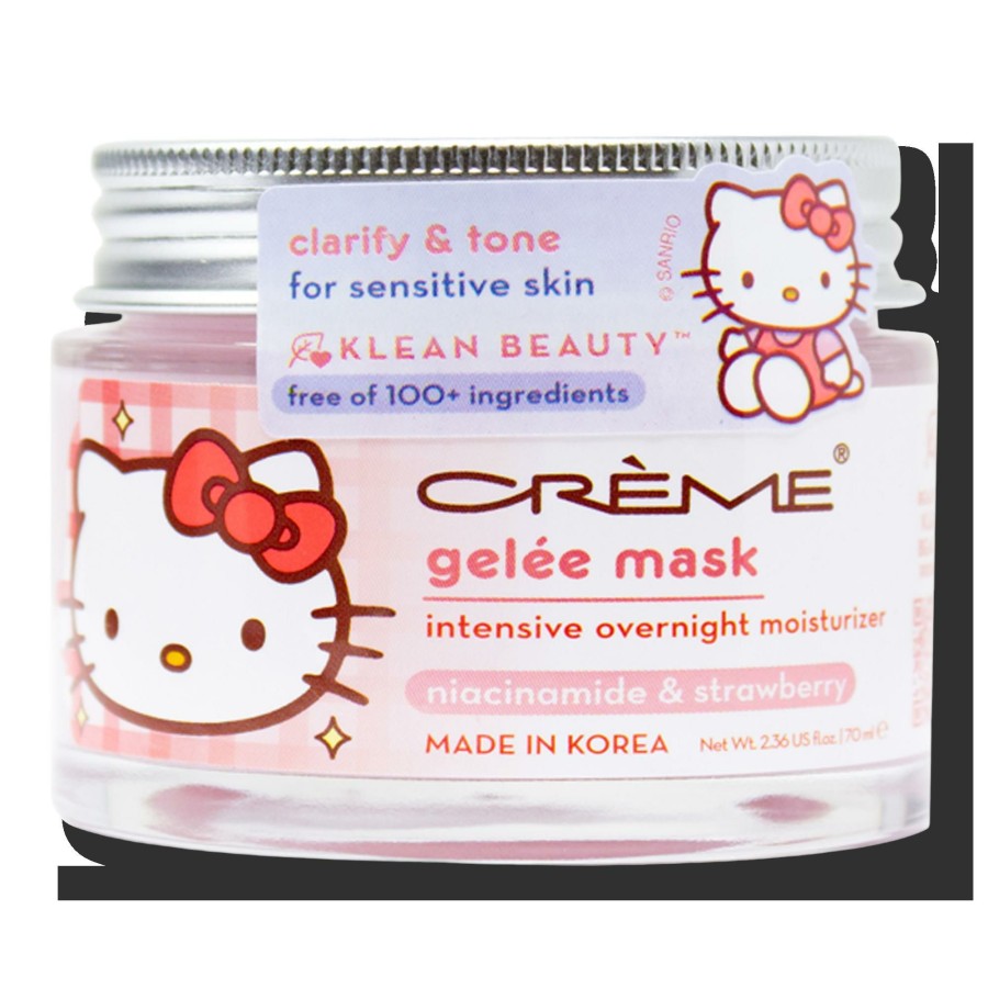 * The Creme Shop Hot Sale Sanrio Hello Kitty Klean Beauty Intensive Overnight Moisture Gelee Mask New