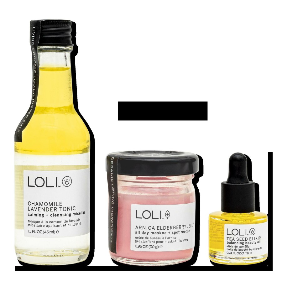 * Loli Beauty Flash Sale Go Clear + Get Clean Organic Clean Beauty Discovery Kit Clearance