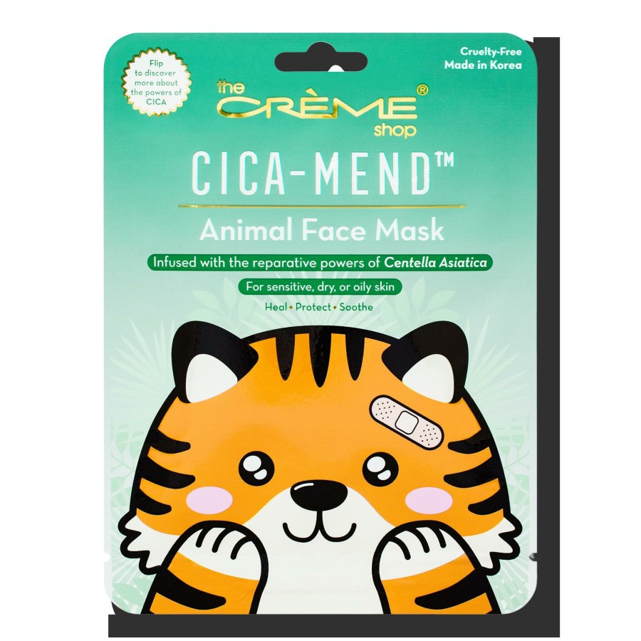 * The Creme Shop Flash Sale Cica-Mend Animated Tiger Face Mask Wholesale