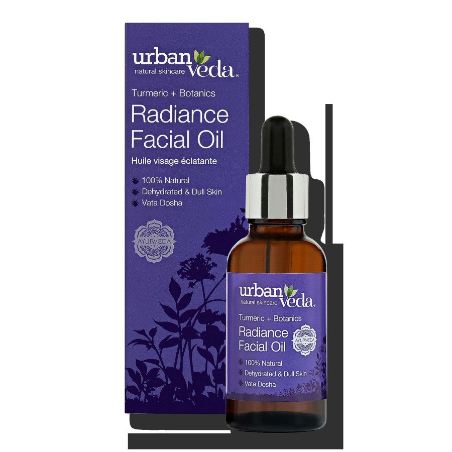 * Urban Veda Bargain Sale Glow + Nourish Radiance Facial Oil With Turmeric And Jojoba Best