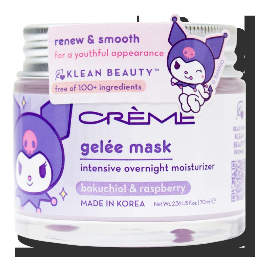 * The Creme Shop Large Choice Sanrio Kuromi Klean Beauty Intensive Overnight Moisture Gelee Mask Online