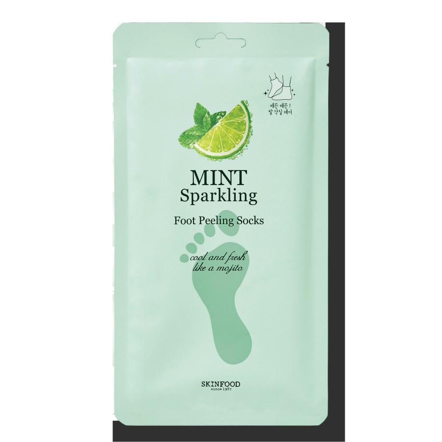 * Skinfood Original Mint Sparkling Foot Peeling Socks Online