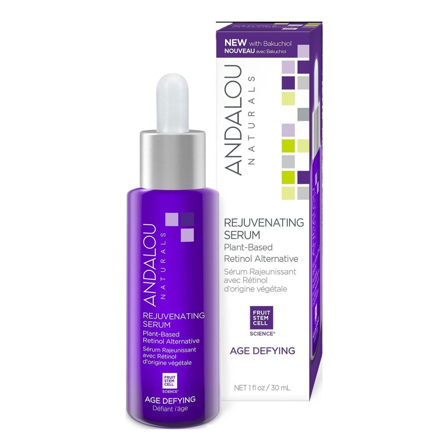 * Andalou Naturals Large Choice Age Defying Rejuvenating Plant Based Retinol Alternative Serum Hot