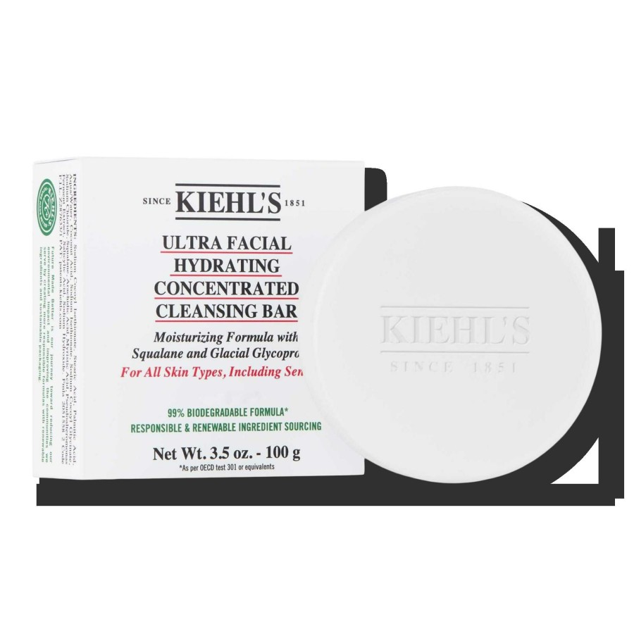 * Kiehl'S Since 1851 Free Delivery Ultra Facial Hydrating Concentrated Cleansing Bar Hot