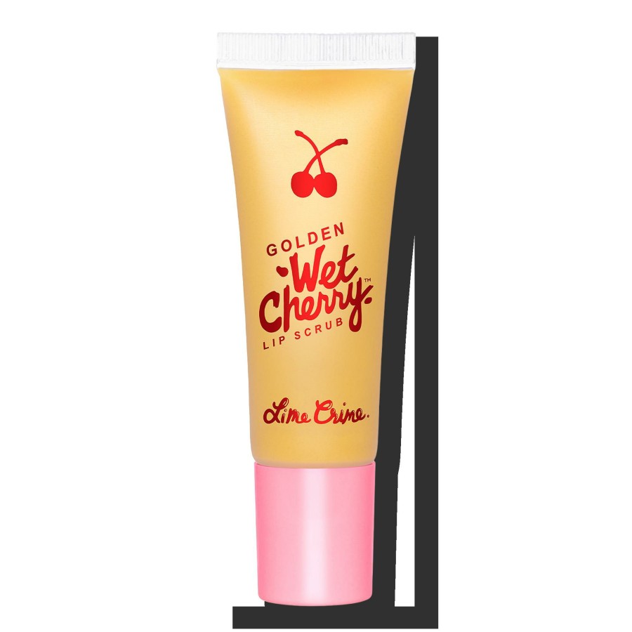 * Lime Crime Free Delivery Golden Wet Cherry Lip Scrub Clearance