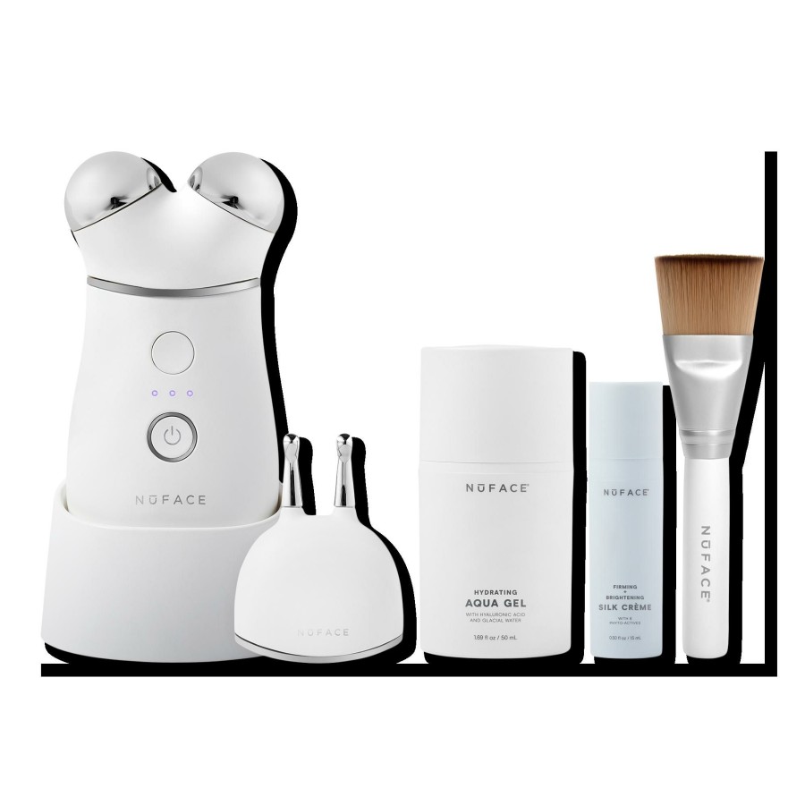 * Nuface Large Choice Trinity+ Advanced Facial Toning Microcurrent Kit + Ele Attachment Hot