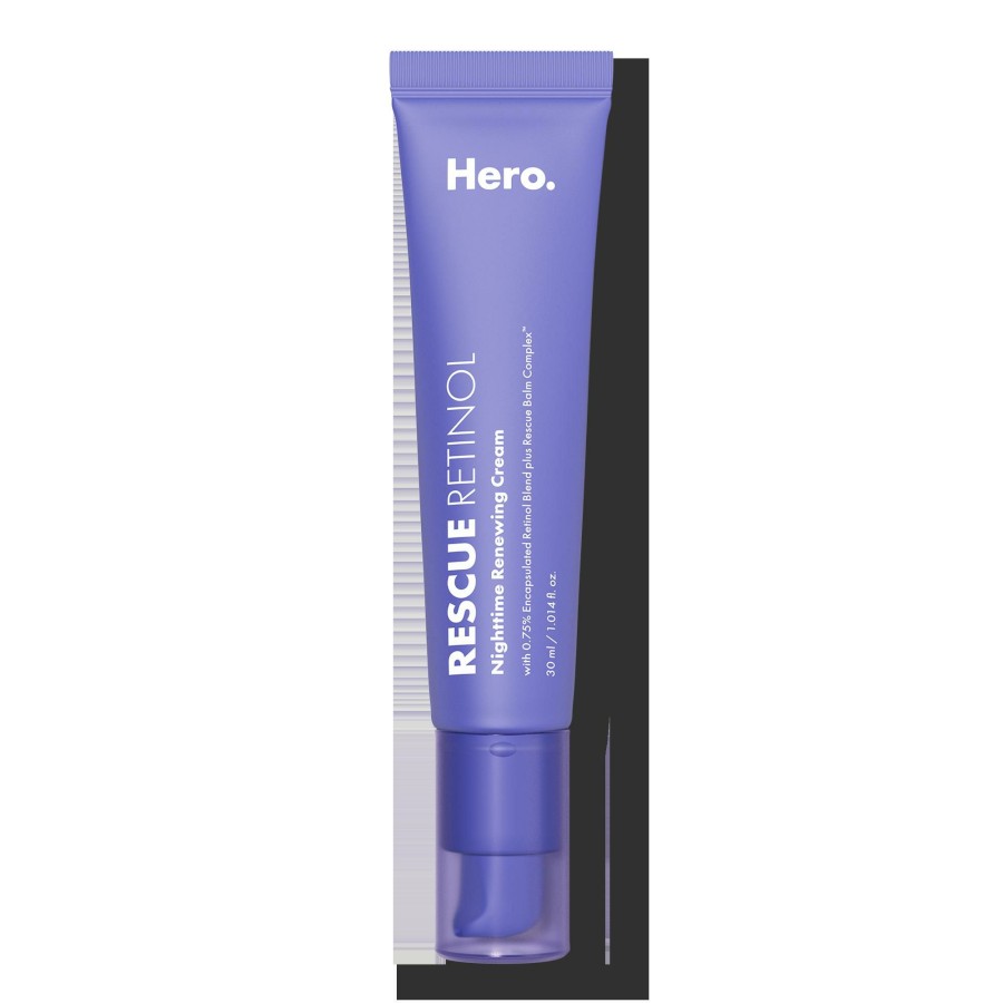 * Hero Cosmetics Online Sales Rescue Retinol Nighttime Renewing Cream New