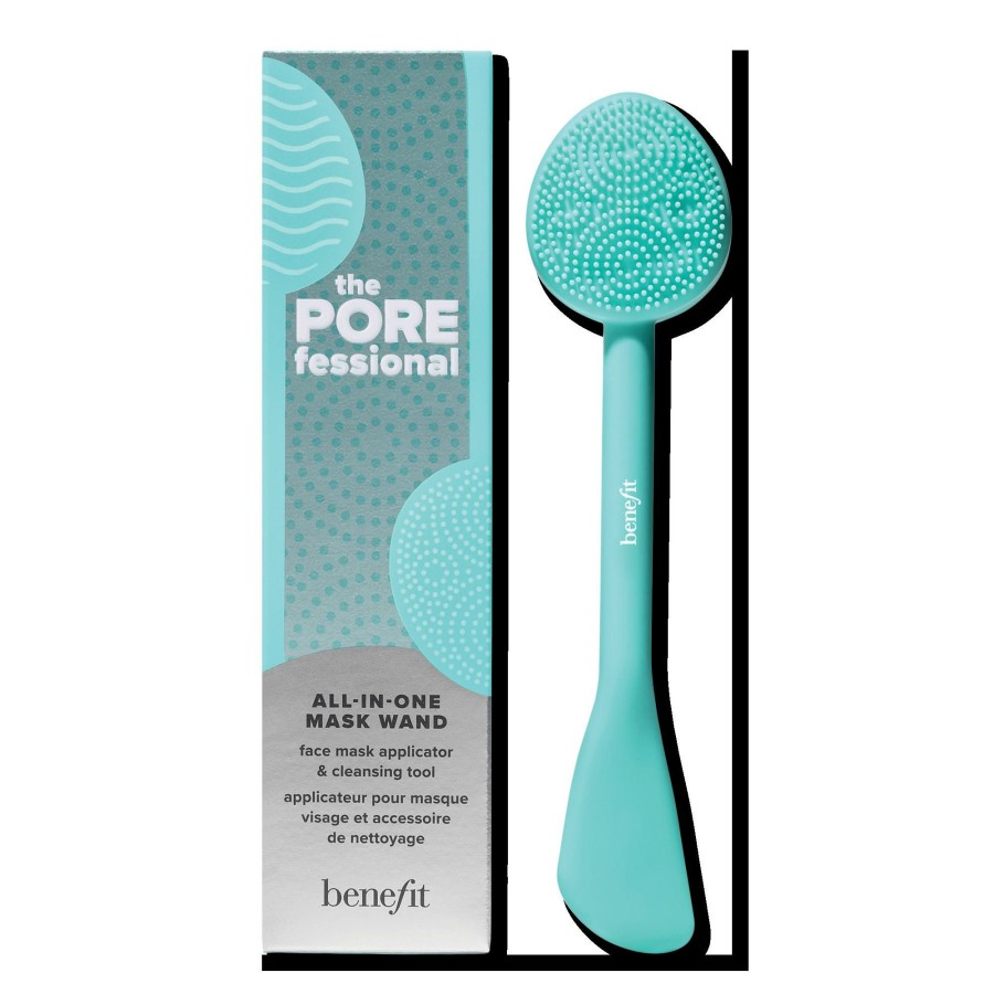 * Benefit Cosmetics New All-In-One Mask Wand Mask Applicator & Cleansing Tool Hot