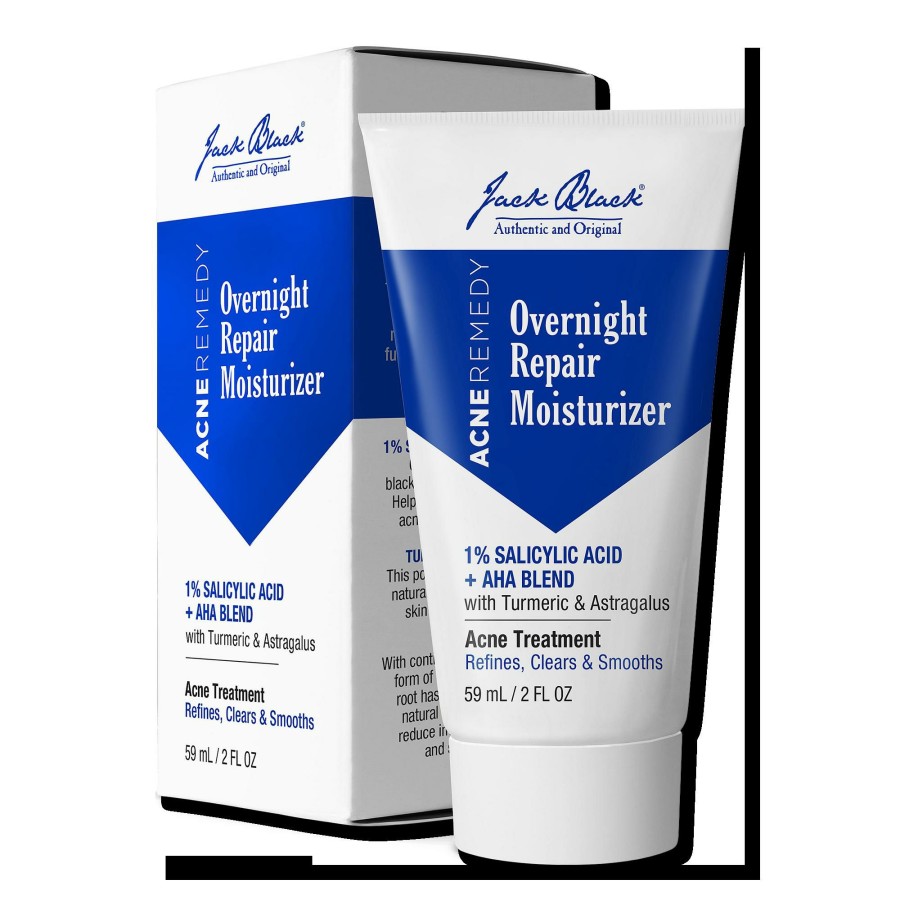 * Jack Black Sale Online Acne Remedy Overnight Repair Moisturizer Clearance