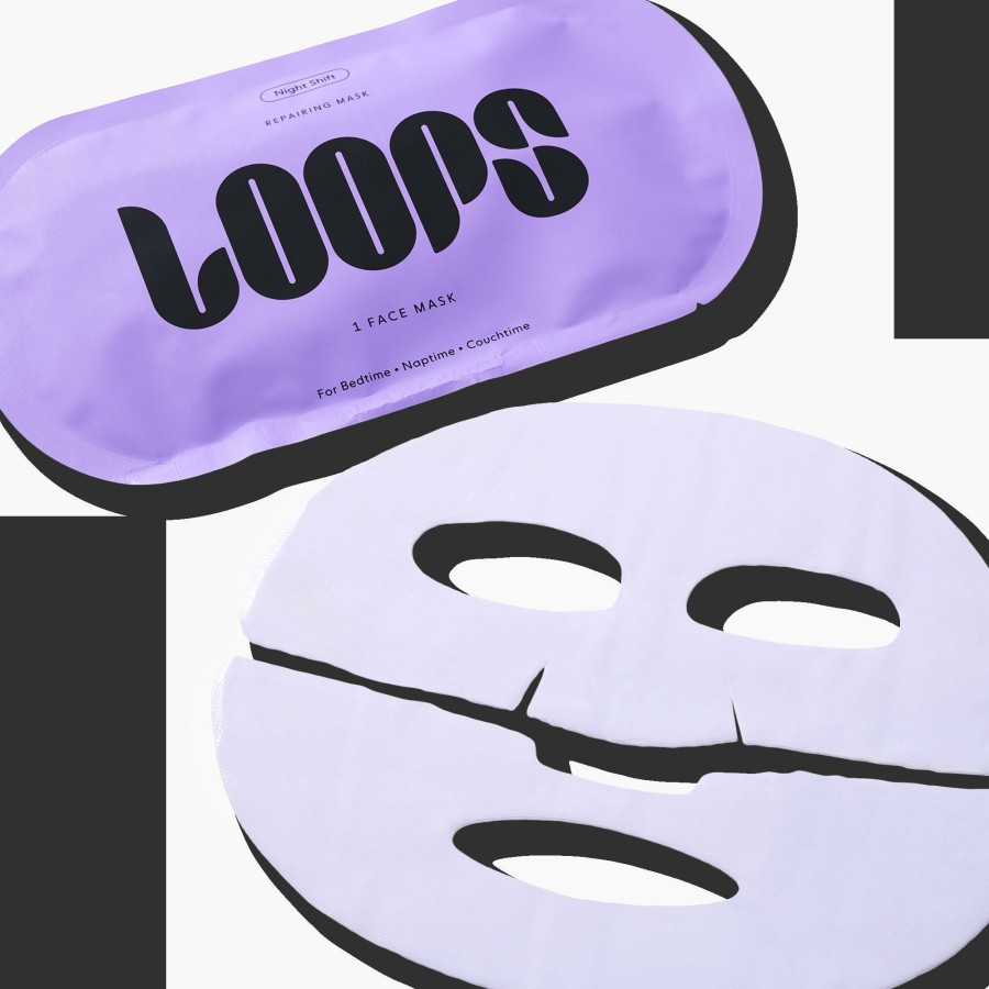 * Loops New Night Shift Repairing Face Mask Set New