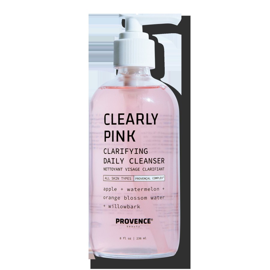 * Provence Beauty Large Choice Clearly Pink Clarifying Daily Cleanser New