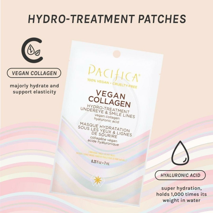 * Pacifica Crazy Deals Vegan Collagen Hydro-Treatment Eye & Smile Line Patches Online