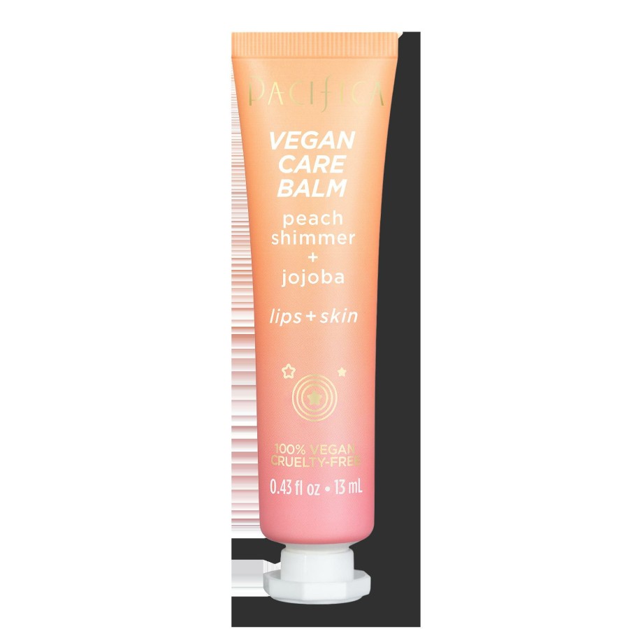 * Pacifica Outlet Sale Peach Shimmer Vegan Care Balm With Jojoba Clearance