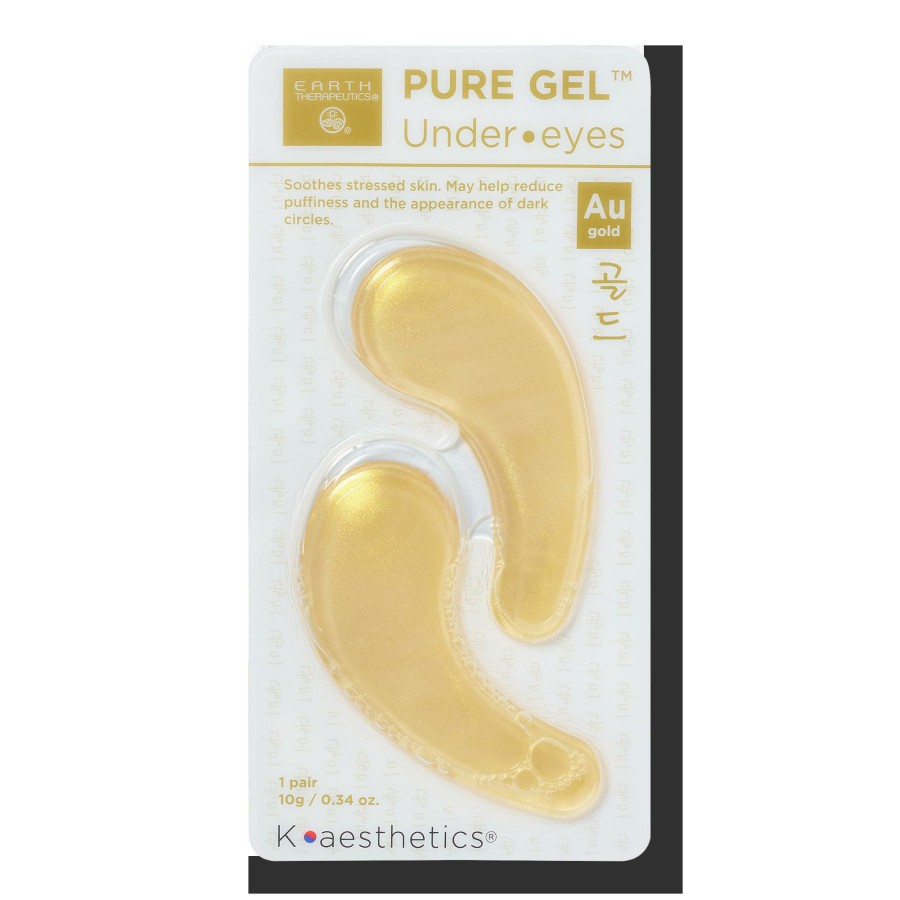 * Earth Therapeutics Original Gold Pure Gel Under Eye Patches Online