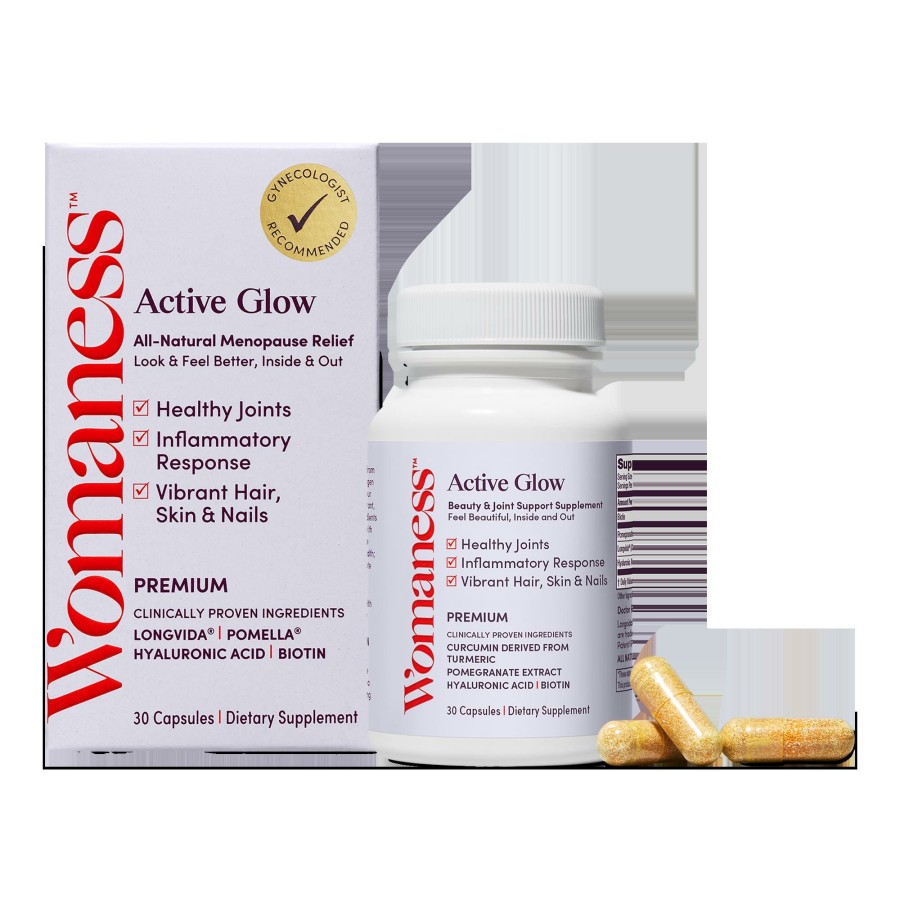 * Womaness New Arrivals Active Glow Beauty & Joint Support Supplement New