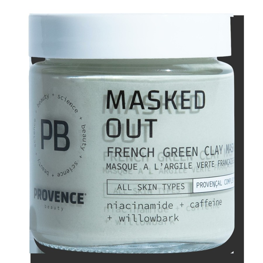 * Provence Beauty Best Price Masked Out French Green Clay Mask New