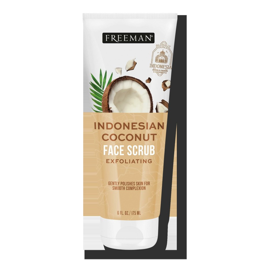 * Freeman Original Exotic Blends Exfoliating Indonesian Coconut Facial Scrub Hot