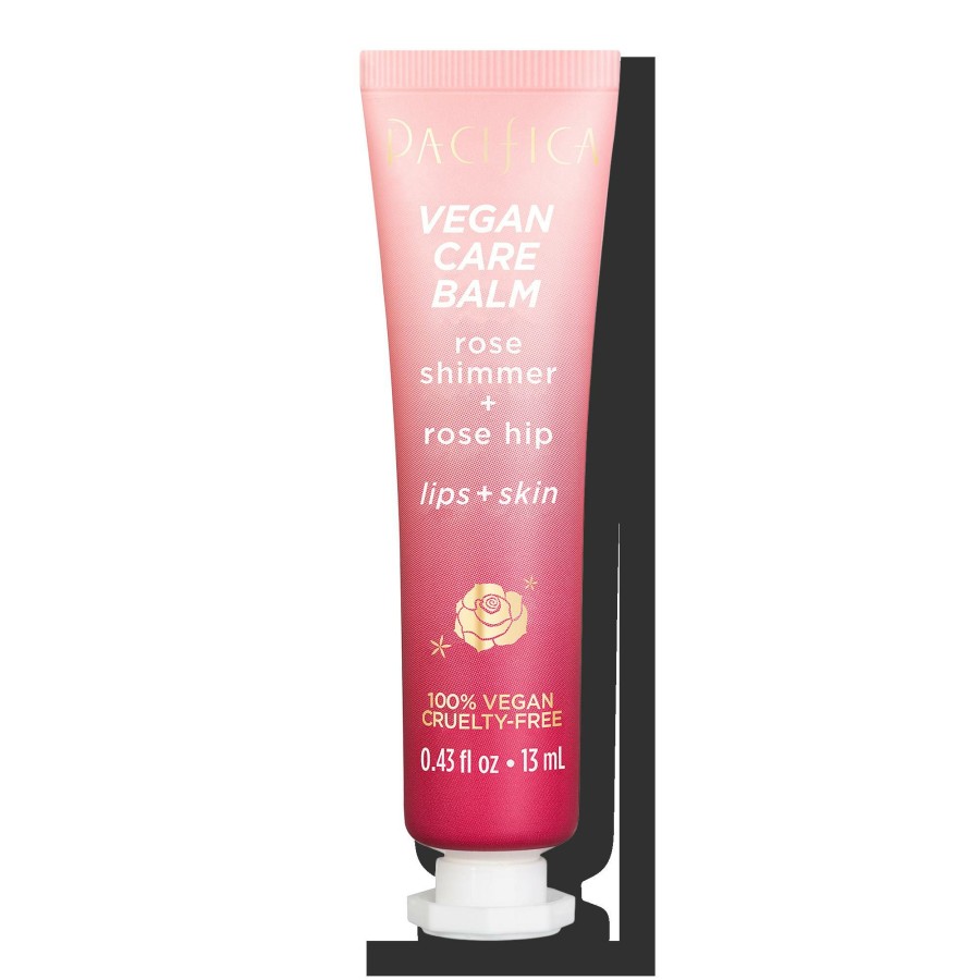 * Pacifica Exclusive Rose Shimmer Vegan Care Balm With Rose Hip Hot