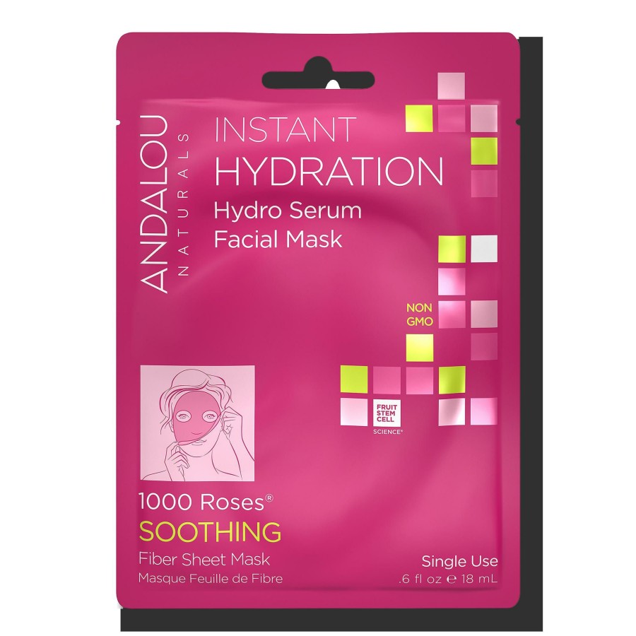 * Andalou Naturals Typical Style Instant Hydration Facial Sheet Mask Online