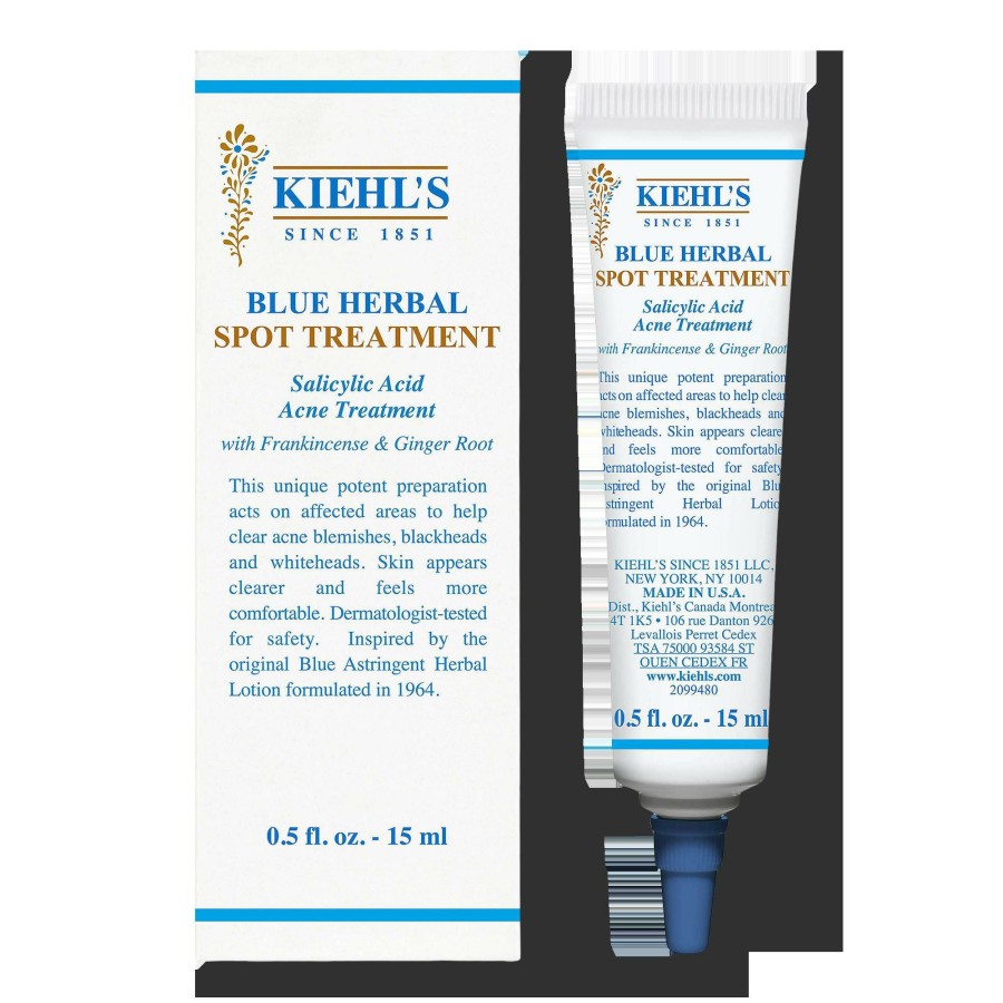 * Kiehl'S Since 1851 Original Blue Herbal Spot Treatment New