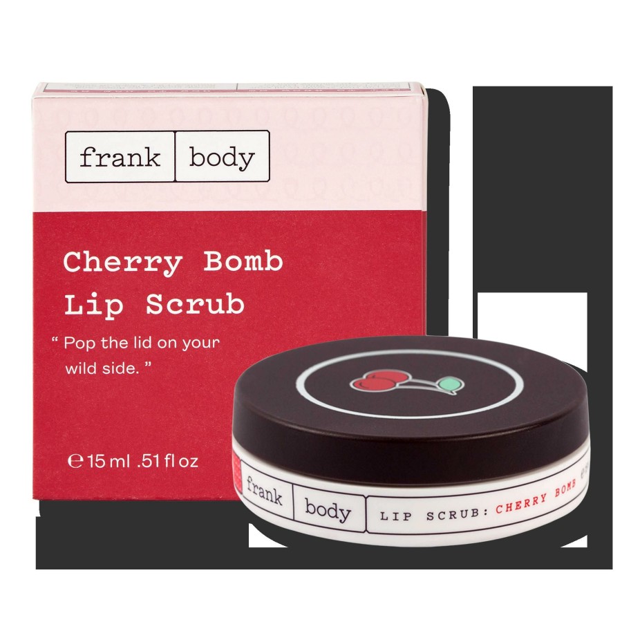 * Frank Body New Cherry Bomb Lip Scrub Clearance