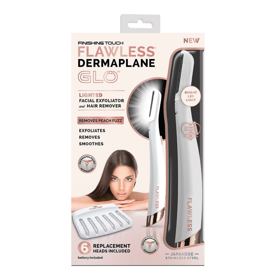 * Flawless By Finishing Touch Exclusive Flawless Dermaplane Glo Hot