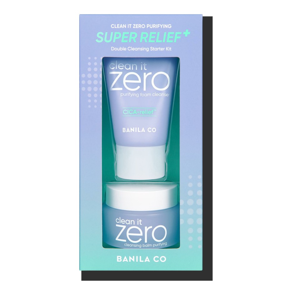 * Banila Co Best Price Clean It Zero Purifying Super Relief Double Cleansing Kit Clearance