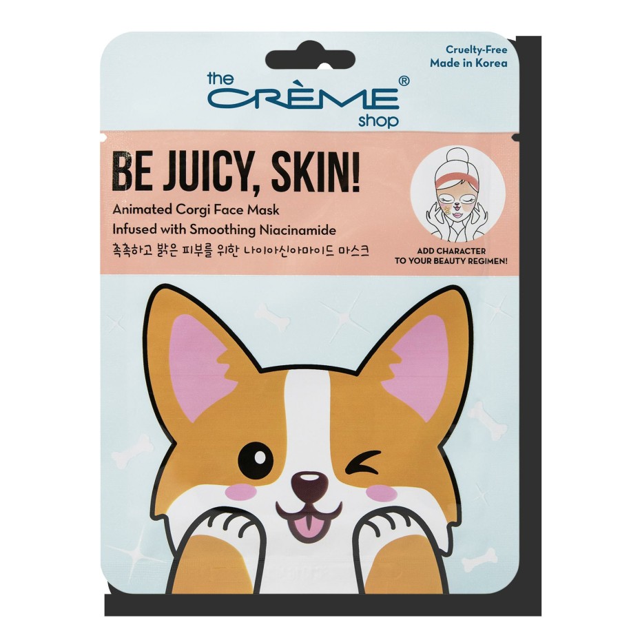 * The Creme Shop Sale Online Be Juicy, Skin! Animated Corgi Face Mask Online