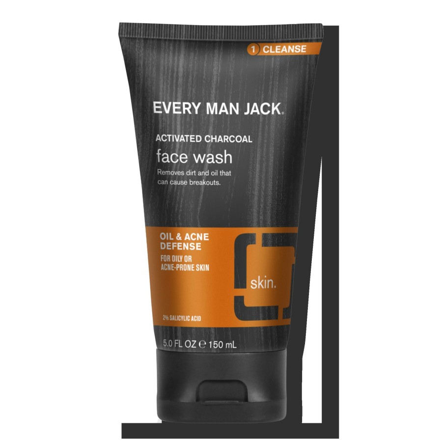 * Every Man Jack Free Delivery Charcoal Face Wash Skin Clearing Clearance