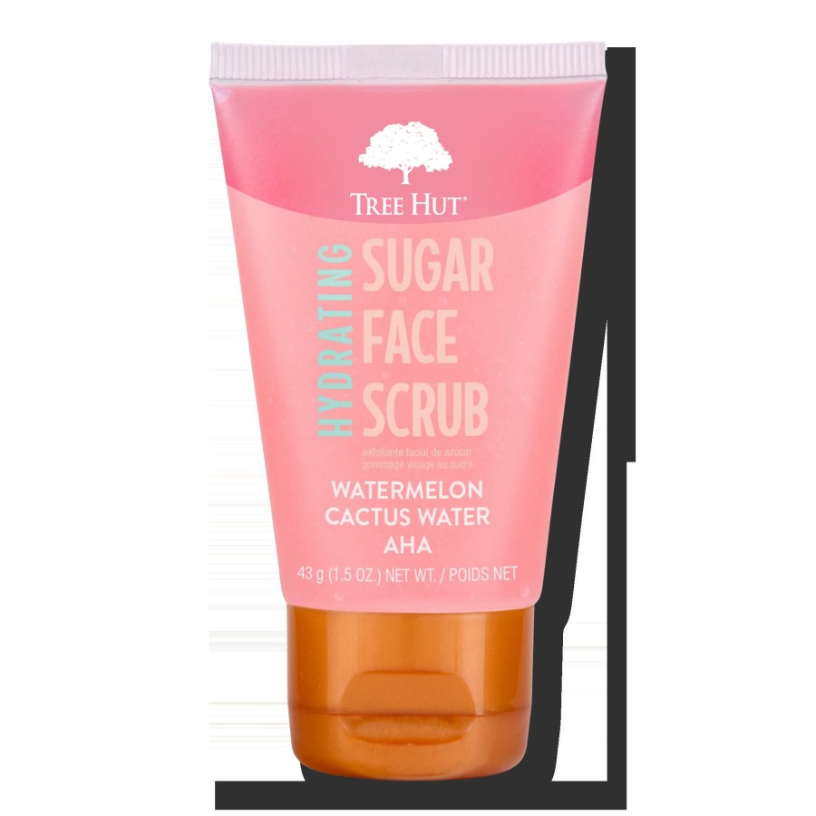 * Tree Hut Free Delivery Travel Size Hydrating Watermelon & Cactus Water Face Scrub New