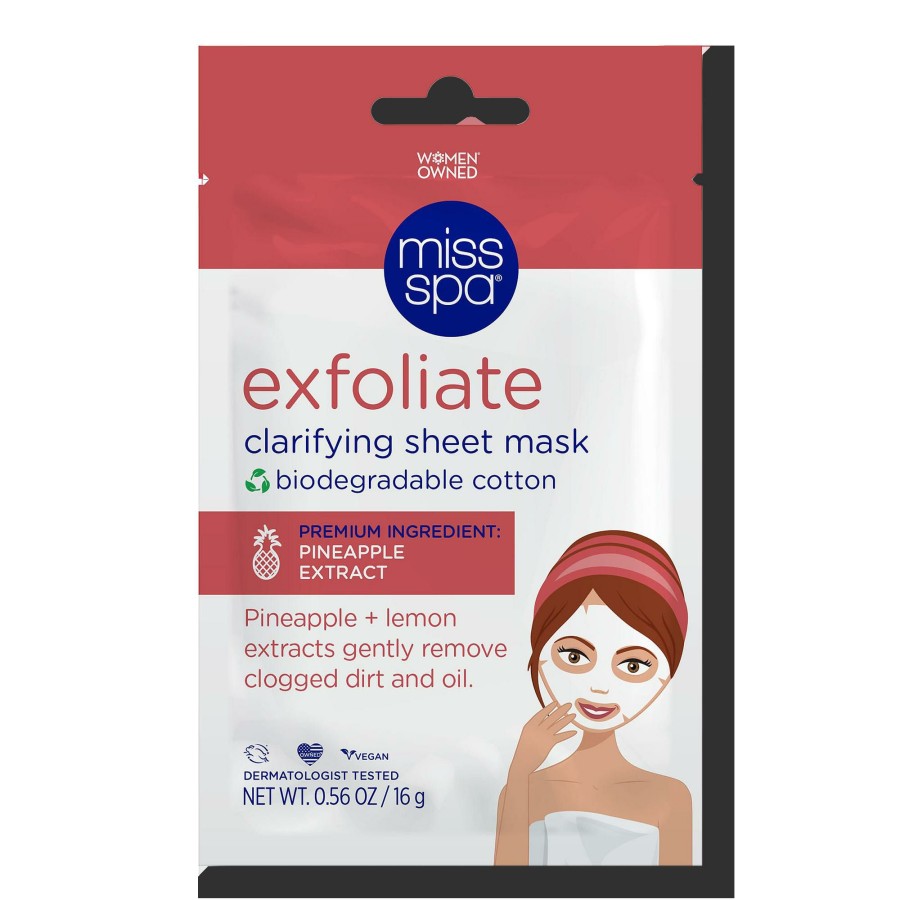 * Miss Spa Excellent Exfoliate Clarifying Sheet Mask Best