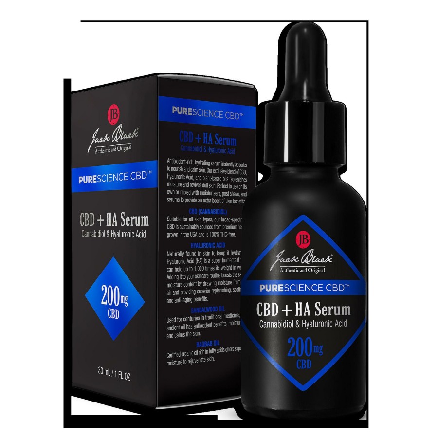 * Jack Black Free Delivery Purescience Cbd Cbd + Ha Serum Best