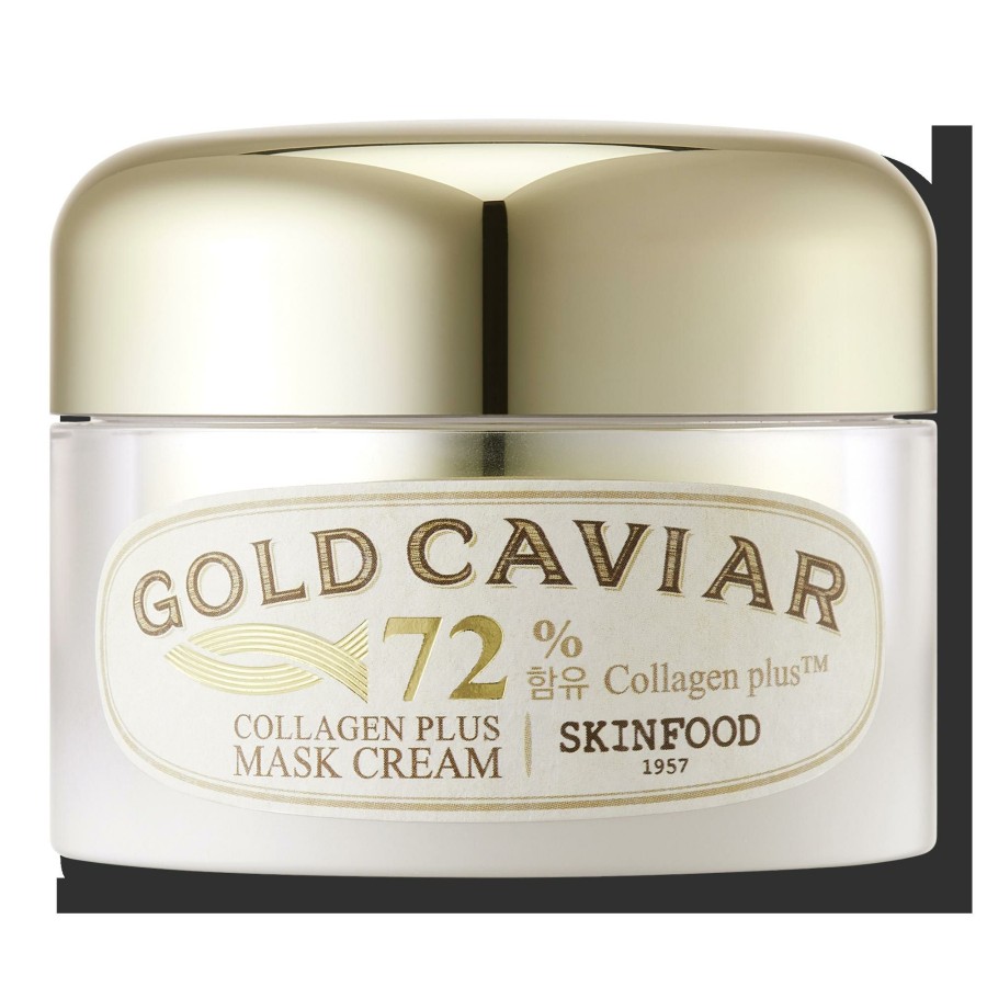 * Skinfood Exclusive Gold Caviar Collagen Plus Mask Cream Hot